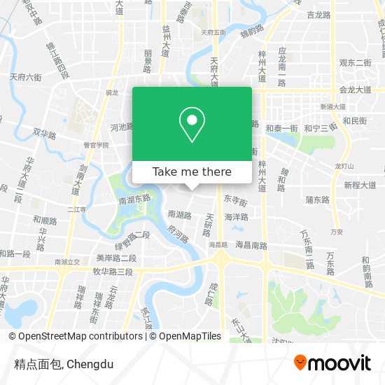 精点面包 map