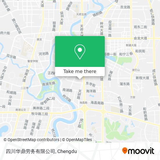 四川华鼎劳务有限公司 map