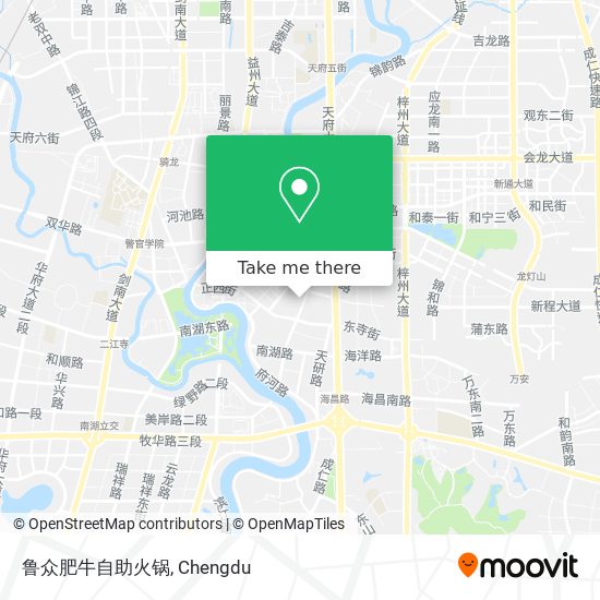 鲁众肥牛自助火锅 map