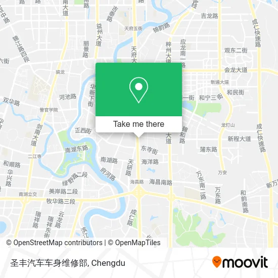 圣丰汽车车身维修部 map