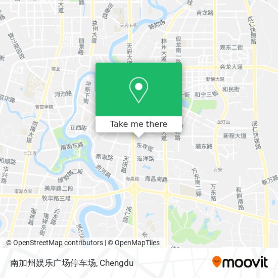 南加州娱乐广场停车场 map