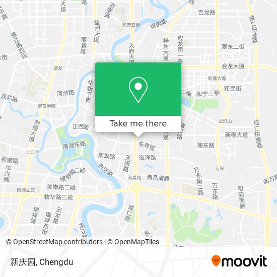 新庆园 map