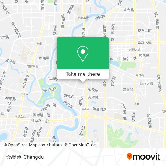 蓉馨苑 map