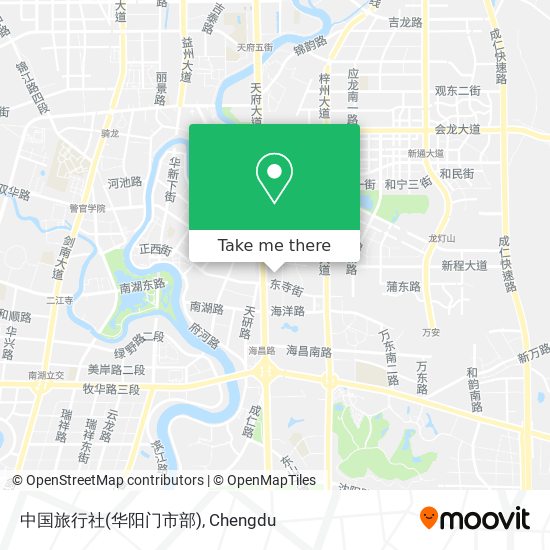 中国旅行社(华阳门市部) map