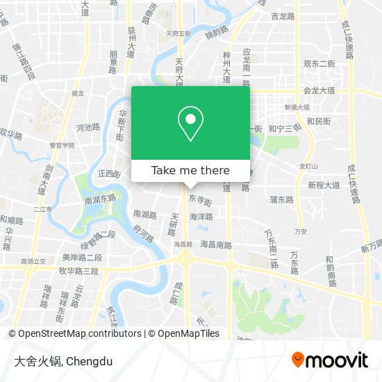 大舍火锅 map