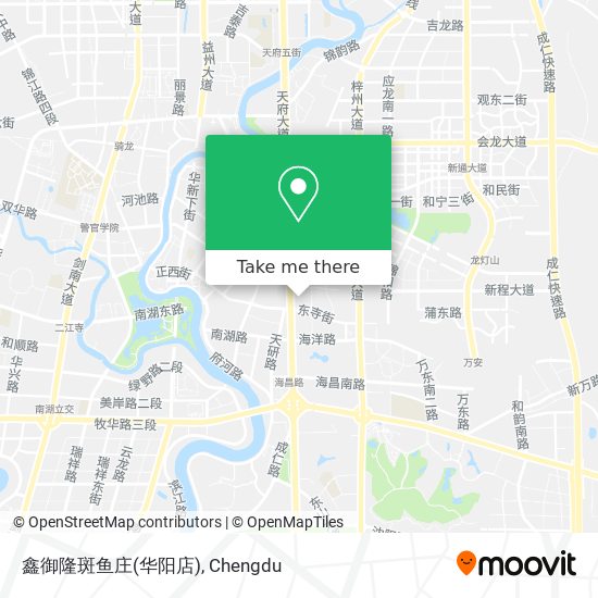 鑫御隆斑鱼庄(华阳店) map
