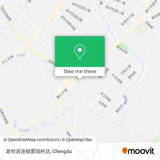 老邻居连锁爱国村店 map