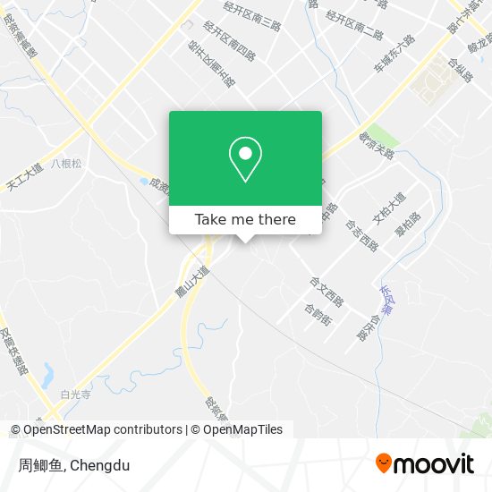 周鲫鱼 map