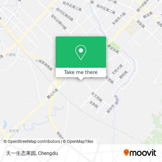 天一生态果园 map