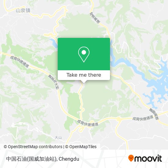 中国石油(国威加油站) map