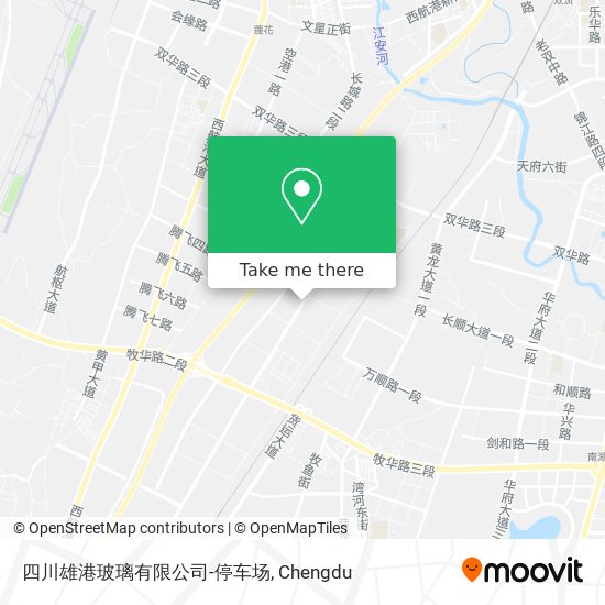 四川雄港玻璃有限公司-停车场 map