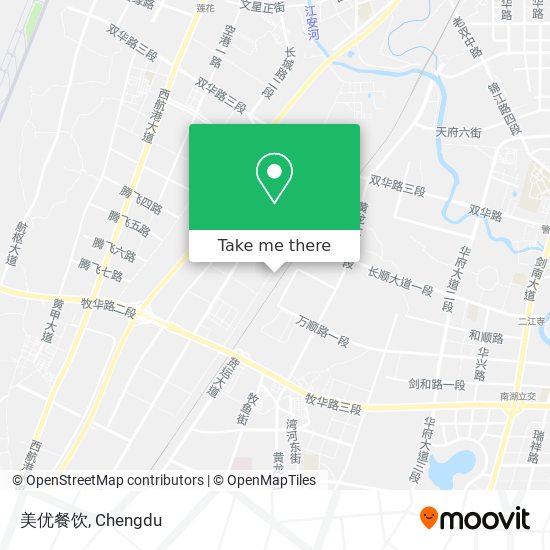美优餐饮 map