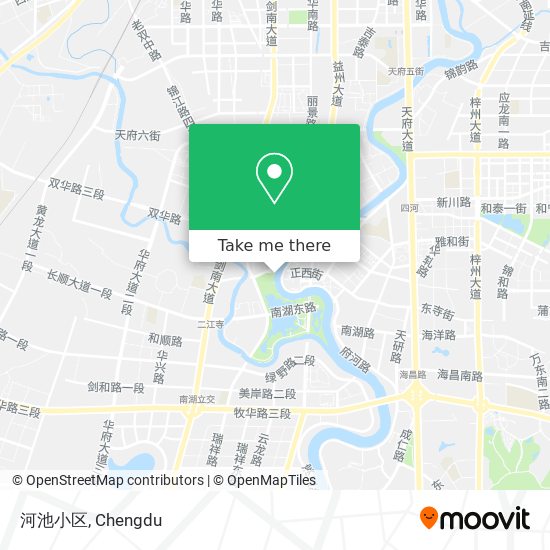河池小区 map