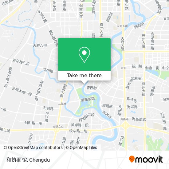 和协面馆 map