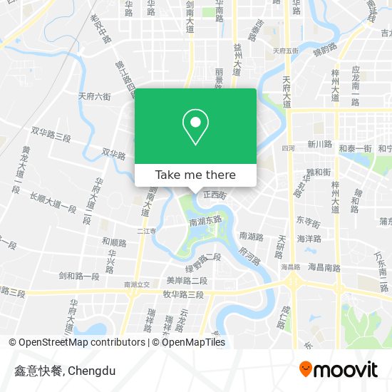 鑫意快餐 map