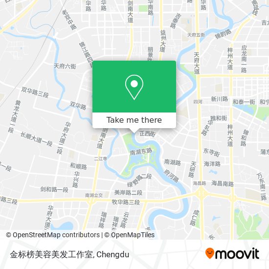 金标榜美容美发工作室 map