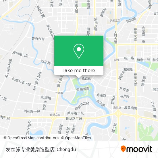 发丝缘专业烫染造型店 map