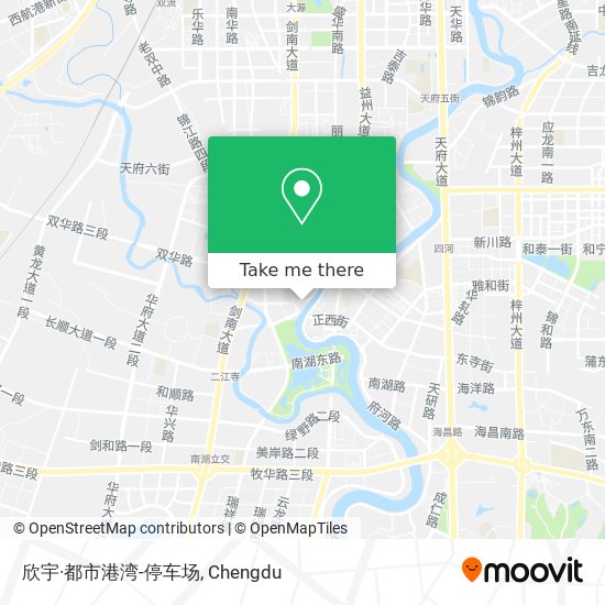 欣宇·都市港湾-停车场 map