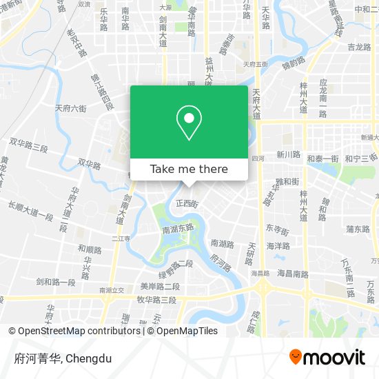 府河菁华 map