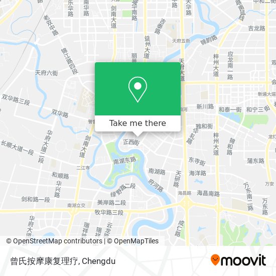 曾氏按摩康复理疗 map