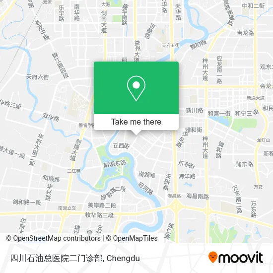 四川石油总医院二门诊部 map