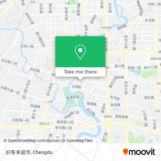 好客来超市 map