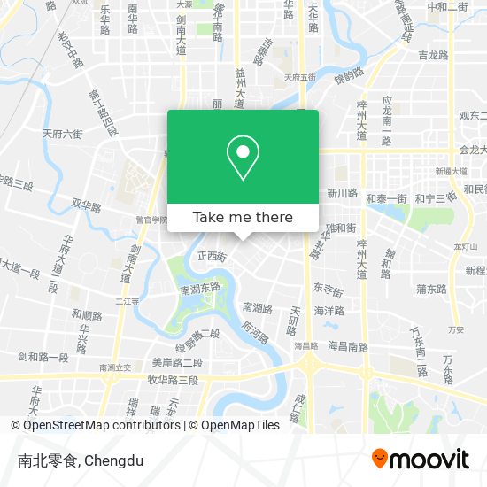南北零食 map