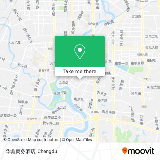 华鑫商务酒店 map