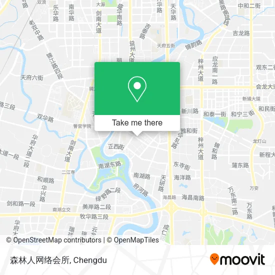 森林人网络会所 map