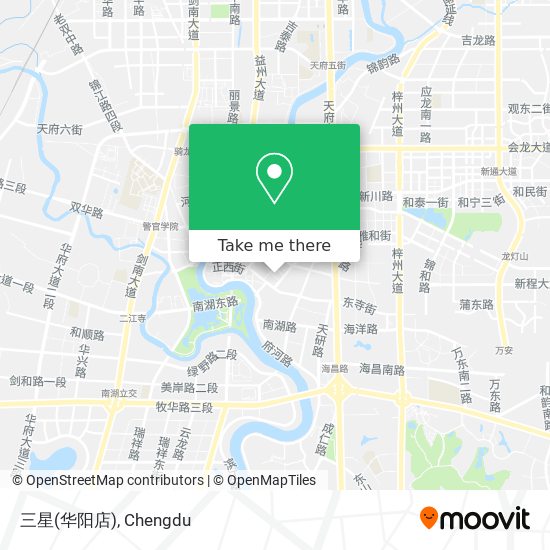三星(华阳店) map