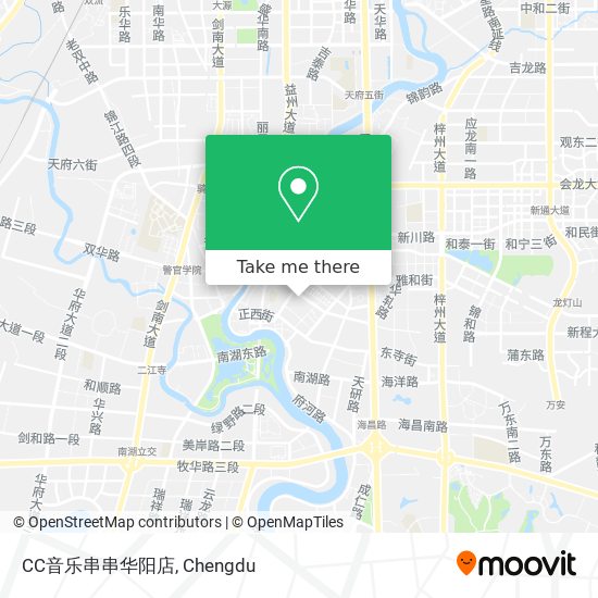 CC音乐串串华阳店 map