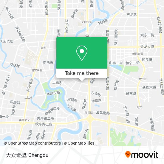 大众造型 map
