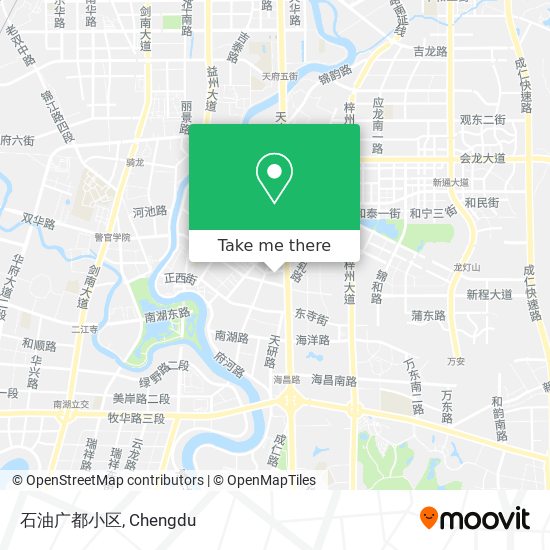 石油广都小区 map