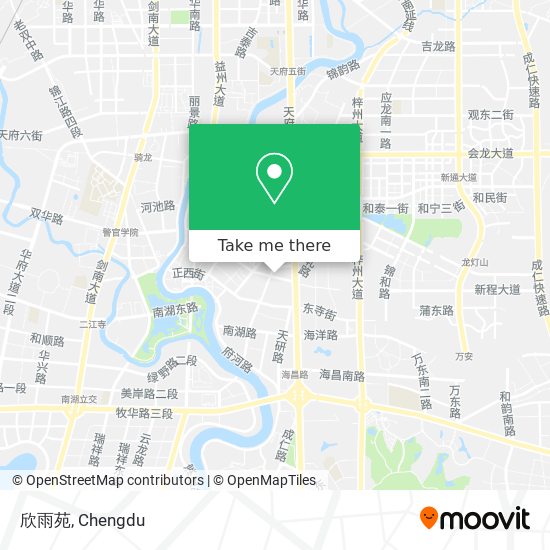 欣雨苑 map