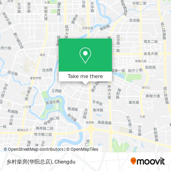 乡村柴房(华阳总店) map