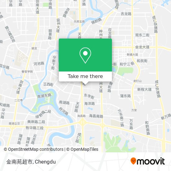 金南苑超市 map