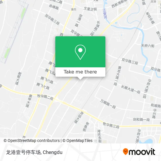 龙港壹号停车场 map