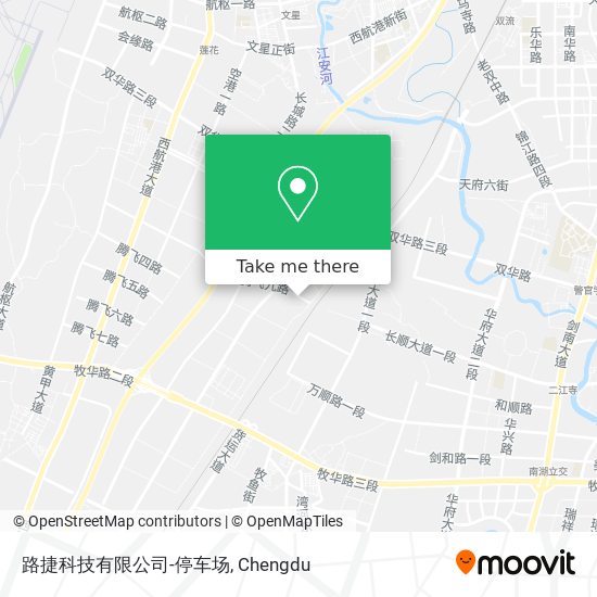 路捷科技有限公司-停车场 map