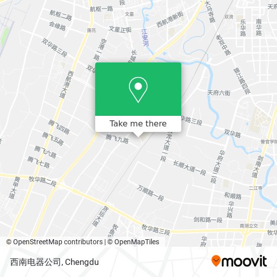 西南电器公司 map