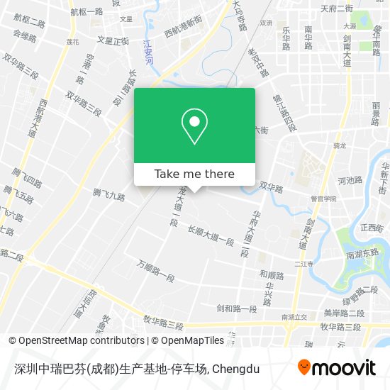 深圳中瑞巴芬(成都)生产基地-停车场 map