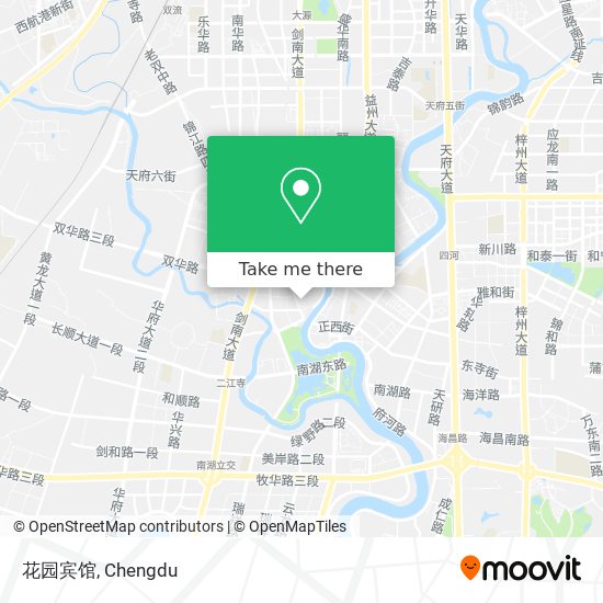 花园宾馆 map
