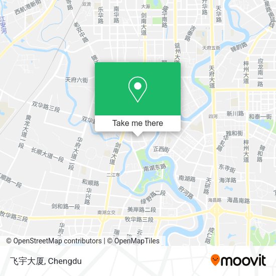 飞宇大厦 map