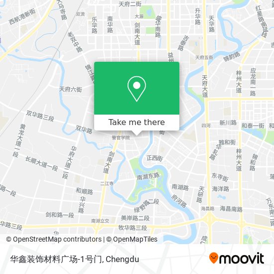 华鑫装饰材料广场-1号门 map