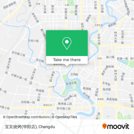 宜宾烧烤(华阳店) map