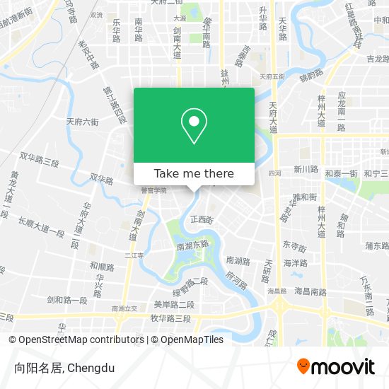 向阳名居 map