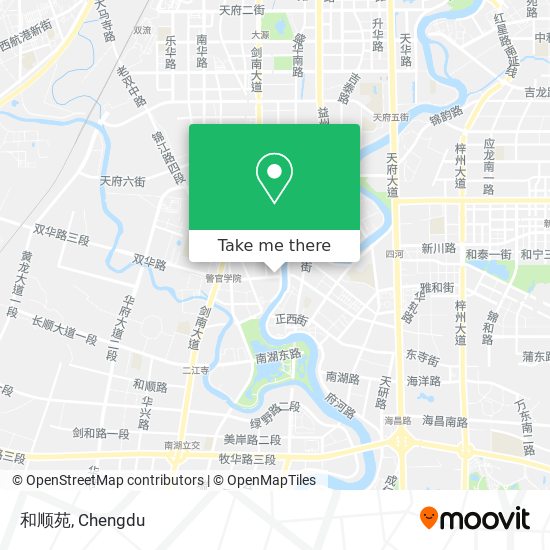 和顺苑 map