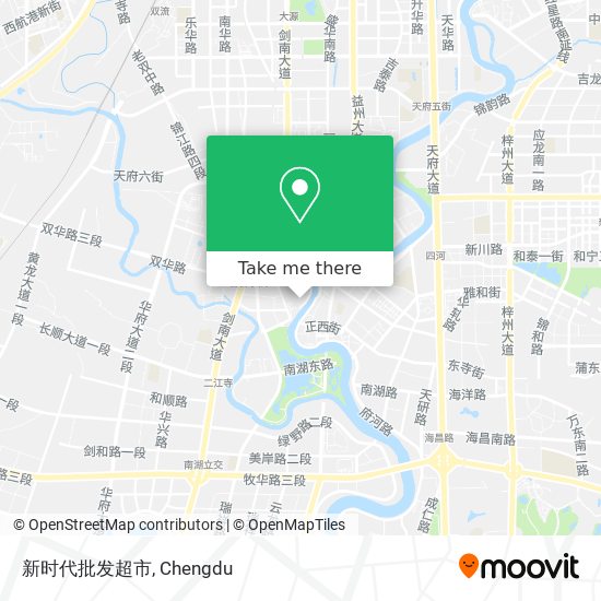 新时代批发超市 map