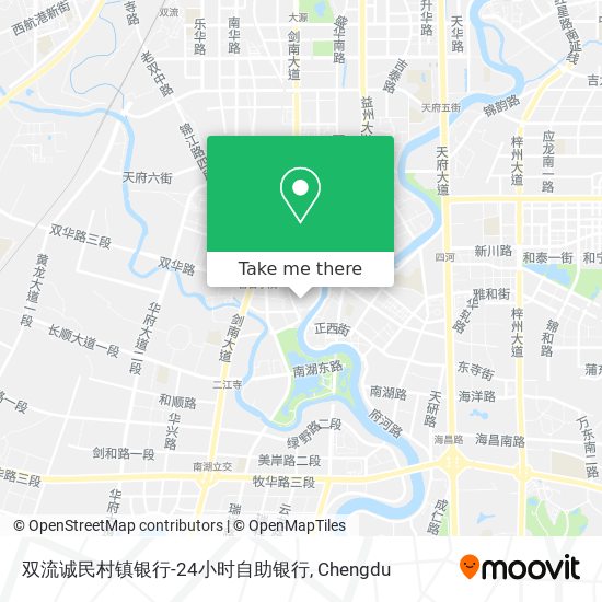 双流诚民村镇银行-24小时自助银行 map