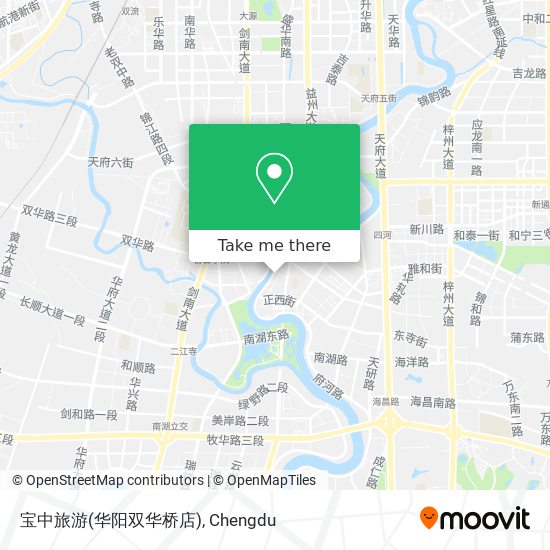 宝中旅游(华阳双华桥店) map
