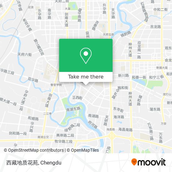 西藏地质花苑 map